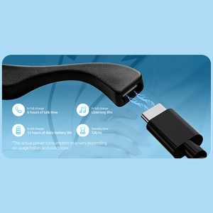 Occhiali <span class=keywords><strong>Smart</strong></span> T100 800W con AI Chat GPT, Fotocamera 8MP 30fps 1080P, Leggeri per Sport all'Aperto, Chiamate Vocali BT, Trasferimento WiFi - Product Image 5