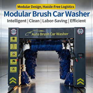 Chuangwang CWZD-MRS - Máquina Modular Avanzada para Lavado de Autos con Cepillos, Sistema de Limpieza de Alta Presión, Acero Inoxidable, 20 Vehículos/Hora - Product Image 2