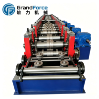 Máquina Perfiladora de Vigas GrandForce, Totalmente Automática, de Alta Velocidad (10-25m/min), Compacta, con Control PLC y Pantalla Táctil, para Producción Completa