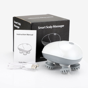 Masseur de cuir chevelu léger et portable, offre des soins pratiques à domicile pour apaiser le cuir chevelu stressé et procurer une sensation de relaxation agréable - Product Image 5
