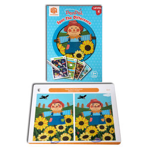 Trouvez la différence jeu jouets enfants personnalisé occupé livre réutilisable éducatif enfant en bas âge bébé préscolaire <span class=keywords><strong>apprentissage</strong></span> interactif effaçable à sec - Product Image 1