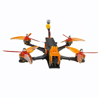 Kit de Dron FPV con Marco de Fibra de Carbono Resistente de 5 Pulgadas, Motores 2507, Módulo GPS a Prueba de Agua, Quadcopter Estable para Freestyle