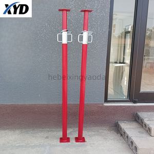 Rangée d'étai en acier réglable pour la construction de bâtiments Échafaudage de coffrage de type léger de conception industrielle moderne avec Ringlock - Product Image 4