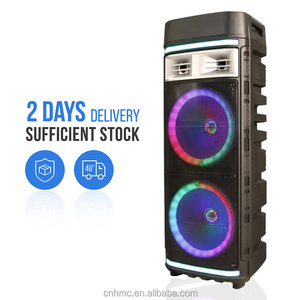 CH-1262 80W <span class=keywords><strong>Bluetooth</strong></span> Hoạt Động Trolly Loa Kép 12 Inch Chuyên Nghiệp Hộp Không Dây Với Karaoke Microphone Điều Khiển Từ Xa - Product Image 2