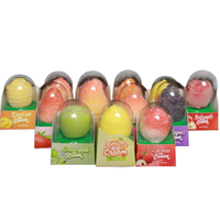 Crème glacée au chocolat et aux fruits certifiée Halal, durée de conservation de 18 mois, emballage en boîte, stockage congelé, 75g, marque personnalisée, fabrication en usine