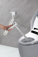 Bidet mural blanc en laiton à trois modes de pulvérisation pour salle de bain, vente en gros