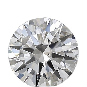 เพชรทรงหลวมทำจากธรรมชาติจากอินเดีย SI1สีอี SI2ตัดสดใสทรงกลมมีความคมชัด0.86กะรัต - Product Image 1