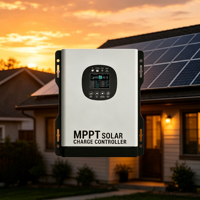 Controlador de Carga Solar MPPT de 80A 96V, 99% de Eficiencia, Protección Contra Sobrecarga y Cortocircuitos para Sistemas Solares Fuera de la Red