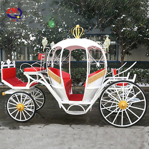 Carrosse Royal Électrique Personnalisé pour Mariage, Calèche Hippomobile de Tourisme à Vendre - Product Image 5