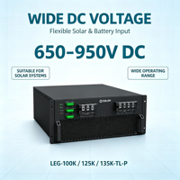 Système de conversion d'énergie (PCS) 105 kW 125 kW, module de stockage d'énergie bidirectionnel AC/DC 125 kW