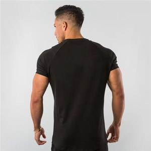 Usine Design Hommes Gym Wear Running Fitness Training Gym Sport Wear T Shirt - Product Image 6