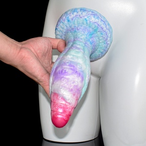 NNSX Snake Scale Thick <b>Dildo</b> With Sucker Flexible Cyan Octopus Tentacles Texture G-spot Realistic Anal Plug Woman Gay Sex Toys - Product Image 3