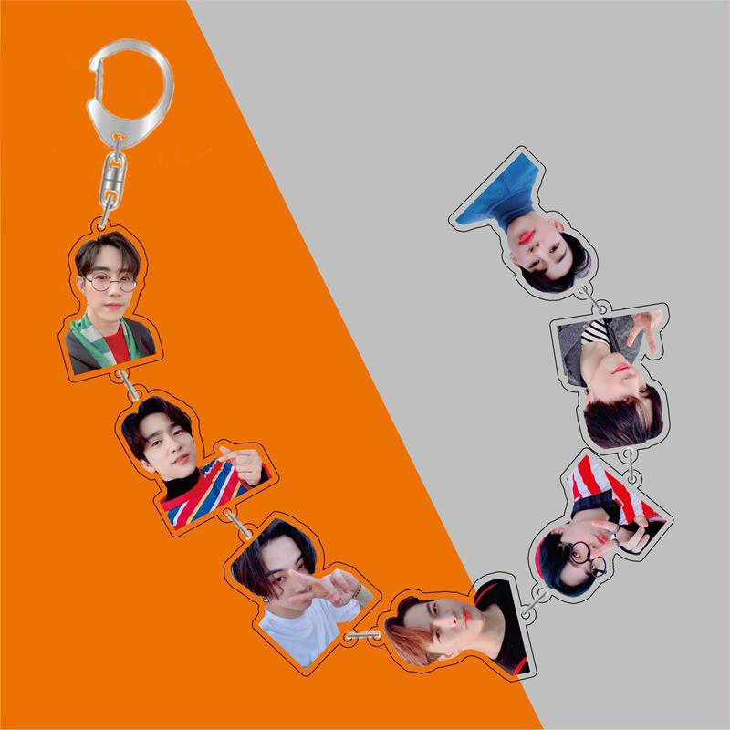 Kpop GOT7 Keychain - Korean Style Backpack Pendant Gift