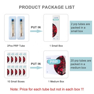 หลอด PRP สำหรับเก็บเลือดเพื่อทำพลาสมาที่อุดมด้วยเกล็ดเลือด พร้อมเจลโซเดียมซิเตรต 10 มล. จากโรงงานผู้ผลิตโดยตรง (OEM) - Product Image 4