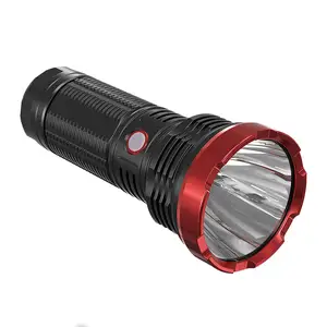 4500 Lumen Aluminum Torch Powerful Rechargeable Led Flashlight Rechargeable Led Flashlight torch Light Big Torch Product