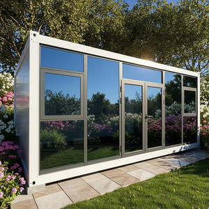 Maison conteneur modulaire portable et écologique de 20 pieds, personnalisée <span class=keywords><strong>en</strong></span> usine, à installation facile, <span class=keywords><strong>en</strong></span> kit, pour camping - Product Image 1
