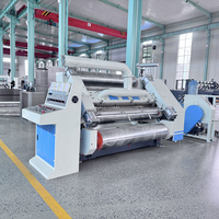 Machine à carton ondulé sans doigts pour flûte murale 2 3 5 7 pour rouleaux et feuilles de papier ondulé en Chine