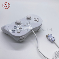 Manette de jeu filaire classique noire/blanche pour Wii, manette de jeu pour Wii, joystick, télécommande