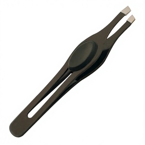 Pinzas para Cejas 2026 con Punta Puntiaguda Cuadrada de Acero Inoxidable, Mango Cómodo, Estilo Moderno - Product Image 3