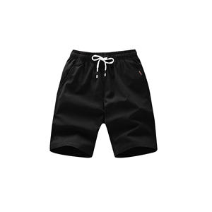 Fabricant de shorts de bain personnalisés à la mode 100% coton épais pour hommes braguette zippée coupe ample solide et décontracté - Product Image 4