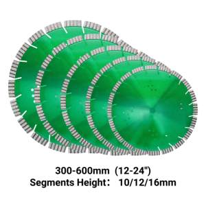 300-600mm Lasers ch weißen Multifunktion ales Turbo blatt Diamant-Sägeblatt für Zement brücken wand - Product Image 2