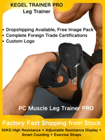 Entraîneur musculaire du plancher pelvien Kegel à résistance réglable avec compteur intelligent, coussinets plus grands et rotation à 360° °   Design rotatif pour hommes et femmes