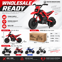 Moto électrique pour enfants haute puissance 24V, grande taille, tout-terrain, avec freins à disque et pneus anti-crevaison