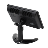 Monitor LCD LED de 7 Pulgadas, Mini Monitor Pequeño con Interfaz HDMI, VGA, AV, BNC para Auto, Monitor HD de Escritorio de 7 Pulgadas para Cámara/Autobús