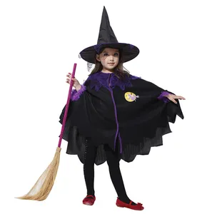 Hexen umhang Großhandel Party liefert Kinder Hexen kostüm Cosplay Halloween Umhang