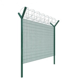 Clôture <span class=keywords><strong>en</strong></span> treillis métallique de 4.5mm de diamètre Noir 358 Clôture de sécurité <span class=keywords><strong>anti</strong></span>-escalade - Product Image 1