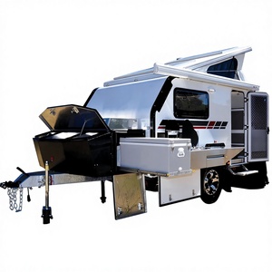 Remorque de camping pop-up tout-terrain légère et moderne Manley 2025, cuisine extérieure étanche, suspension indépendante, mini 4x4 - Product Image 1