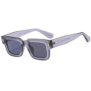 <span class=keywords><strong>Precios</strong></span> de Fábrica al por Mayor, Gafas de Sol Cuadradas con Marco Grueso para Hombre y Mujer, Diseño Italiano de Lujo, Protección UV400 CE Cat 3, Novedad de Moda 2023 - Product Image 6