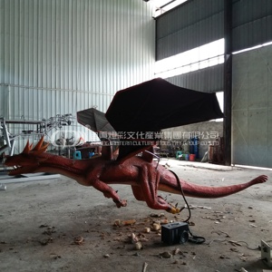 Tùy Chỉnh Vui Chơi Giải Trí Sân Chơi Nguồn Cung Cấp Cử Động Được Flying Dragon - Product Image 3