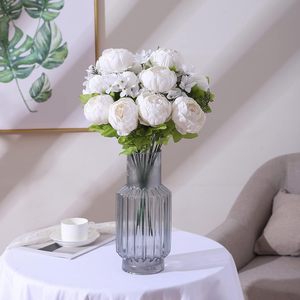 Peonía Artificial de Alta Calidad, Flor Artificial con Tacto Real, Recubierta de Látex, Decoración para Bodas, Fiestas, Cumpleaños, Navidad - Product Image 6