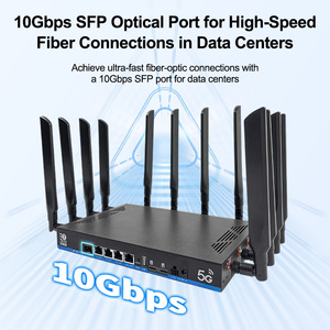 Routeur <span class=keywords><strong>modem</strong></span> 5G haute vitesse avec port SFP fibre, construction composite plastique-métal industrielle - Product Image 5
