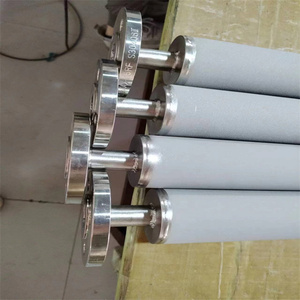 Cleanable <span class=keywords><strong>20</strong></span> inch 0.2 <span class=keywords><strong>micron</strong></span> thiêu kết Titan lọc nến lọc các yếu tố xốp - Product Image 4