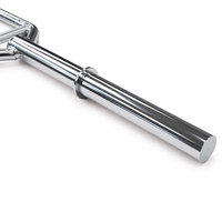 Barre de musculation multi-prise en chrome massif de qualité commerciale, type football, pour la musculation en salle et à domicile – Vente directe usine