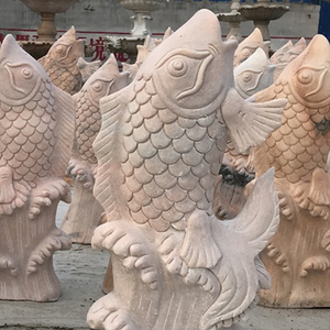 Fournisseur d'usine <span class=keywords><strong>Fontaine</strong></span> <span class=keywords><strong>murale</strong></span> en marbre sculpté à la main en forme <span class=keywords><strong>de</strong></span> poisson pour la décoration <span class=keywords><strong>de</strong></span> jardin <span class=keywords><strong>de</strong></span> villa Design moderne Garantie à vie - Product Image 4