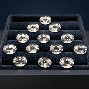 พลอยคริสตัลควอตซ์ใสธรรมชาติทรงรี9X11mm พลอย aa.a คุณภาพสูงได้รับการรับรอง IGI 3.60กะรัตหินเจียระไนแบบหลวมสำหรับ - Product Image 4