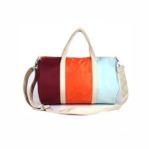 B647394YO <span class=keywords><strong>Sac</strong></span> à bandoulière sportif décontracté en tissu Oxford coloré pour <span class=keywords><strong>femme</strong></span> avec deux bretelles et fermeture à glissière. - Product Image 3
