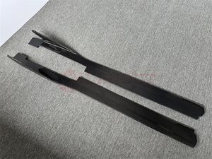 Kit de carrocería de parachoques de coche de fibra de carbono 2011-2016 para <span class=keywords><strong>Ferrari</strong></span> 458 <span class=keywords><strong>Italia</strong></span> falda lateral - Product Image 3