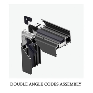 110 loạt cửa sổ Hợp kim nhôm chống bão cửa sổ cách âm độ nét cao Tích hợp màn hình cửa sổ nhiệt - Product Image 4