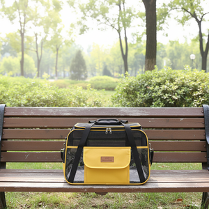 पालतू यात्रा बैग कुत्ते के विस्तार से एयरलाइन ने फोल्डेबल फैशन जिपर बड़े जलरोधी कुत्ते और बिल्ली के आउटडोर लुभावनी - Product Image 1