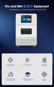 Fresatrice Dentale 2-in-1 a 5 Assi per Lavorazione a Umido/Secco, Sistema di Controllo <span class=keywords><strong>CNC</strong></span> Siemens, CAD/CAM Dentale Cinese - Product Image 6