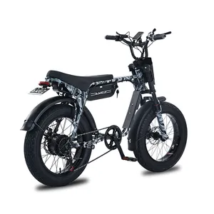 Ucuz fiyat 48V 750W 1500W 13Ah 18Ah Ebike yağ lastik elektrikli MTB dağ/kar/kir bisiklet satılık hareketlilik