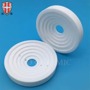 Custom Made High Precision Heat Resisting Alumina Ceramic Friction Disc Supplier