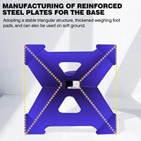 XDRD Cales de levage réglables en acier robuste de 3 tonnes avec verrou de sécurité et garantie d'un an pour le levage de voitures, SUV, fourgonnettes et camions