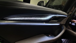 Kit d'éclairage d'ambiance intérieur pour voiture G01 G02, 256 couleurs, symphonie lumineuse, pour <span class=keywords><strong>BMW</strong></span> X3 X4 2018-2024, accessoires de garniture d'ambiance galaxie - Product Image 6