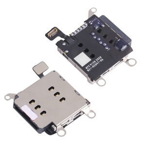 Dual <span class=keywords><strong>Sim</strong></span> Đầu đọc Thẻ khay chủ ổ cắm khe cắm cho Iphone 13 Pro Adapter Flex sửa chữa cáp phần - Product Image 1