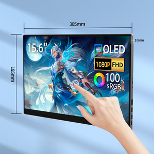 Sobolan 15.6 inch di động màn hình cảm ứng 1080P USB-C HDR OLED màn hình cảm ứng màn hình kép cao cấp Loa - Product Image 3